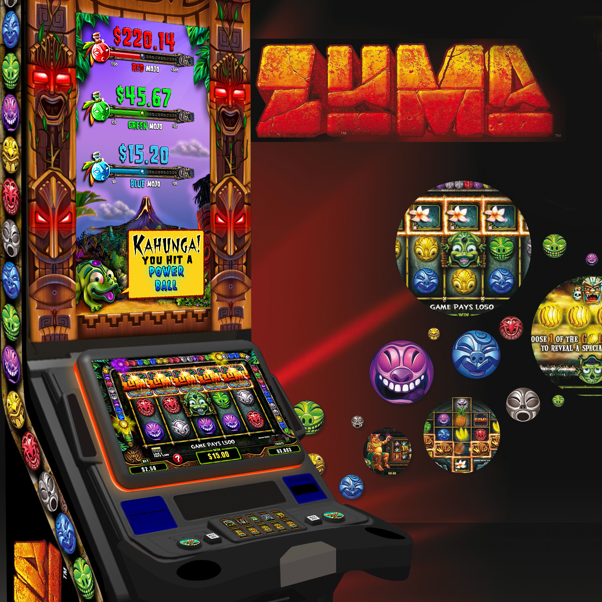 Slots Royale Tournament Time Square Casino Zuma slot machine